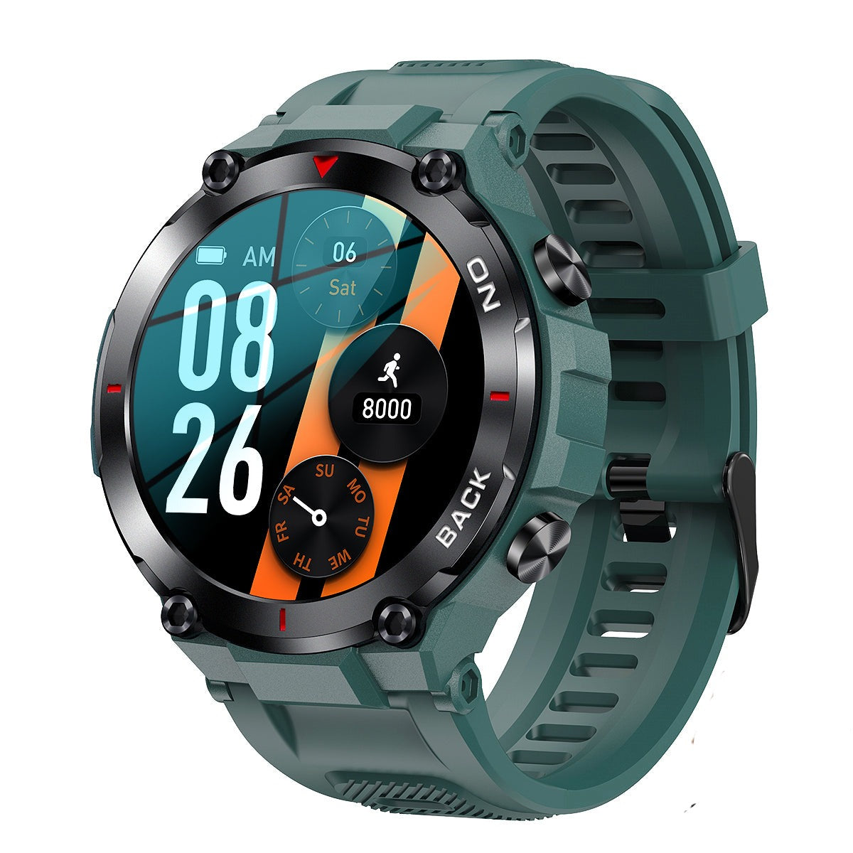 Military Bluetooth Sports Activity Fitness Tracker Smartwatch
