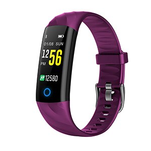 Blood Pressure Sports Fitness Tracker Bluetooth Waterproof Watch