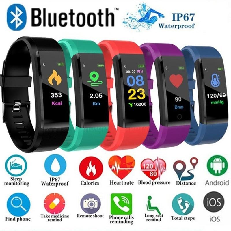 SmartWare Flow Waterproof Bluetooth Smart Fitness Tracker Watch