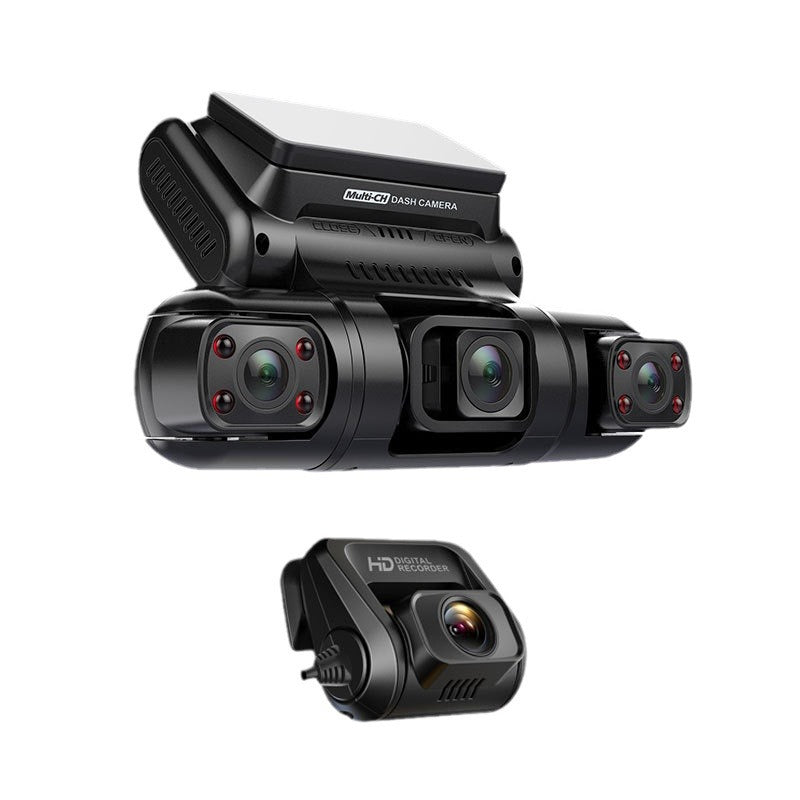 360° Protection Quad Channel Dash Cam For Complete Road Safety