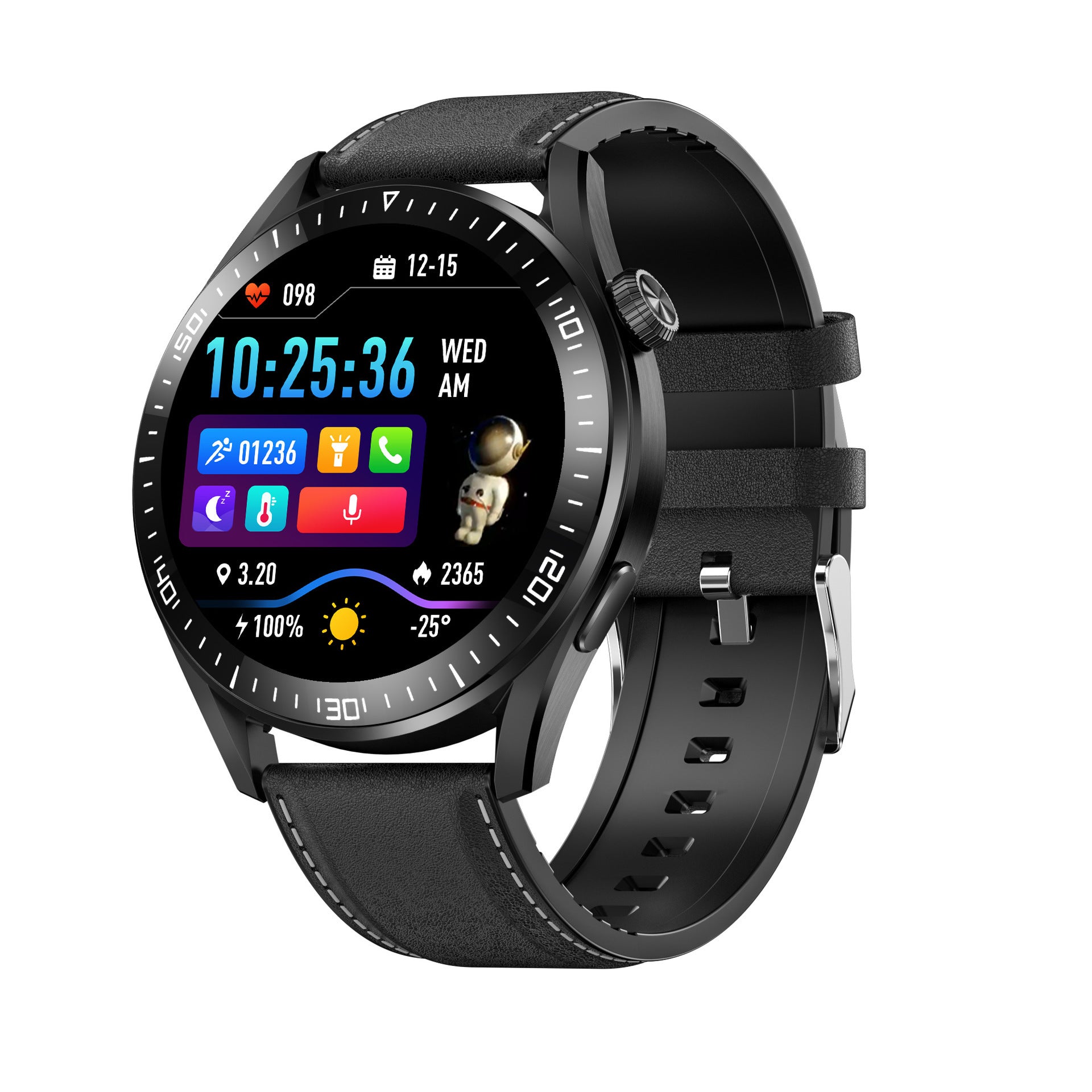 Smart Ware AeroFit Heart Rate Sleep Monitoring Sports Mode Smart Watch