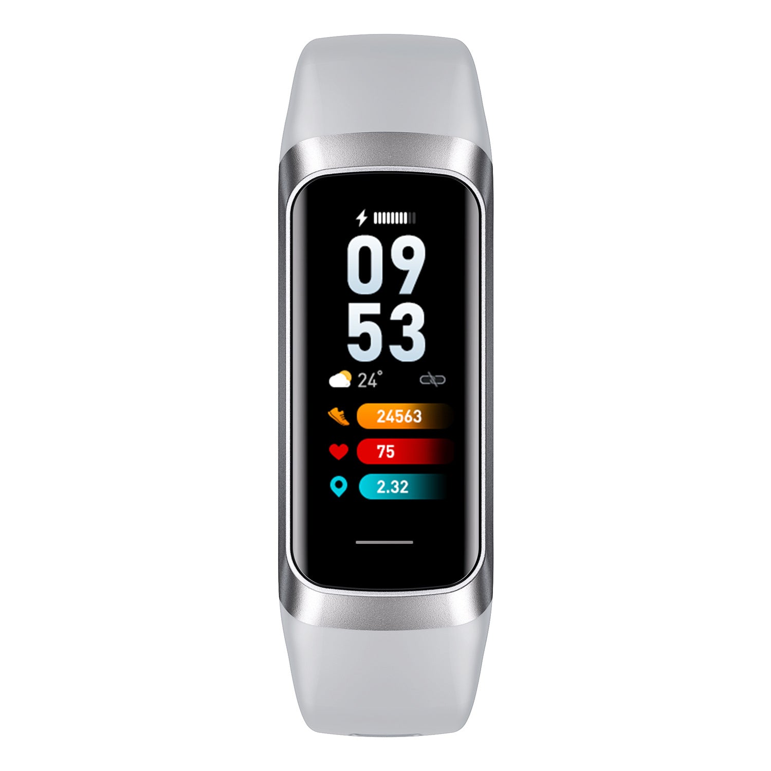SmartWare Icon Waterproof Smart Fitness Tracker With Heart Rate