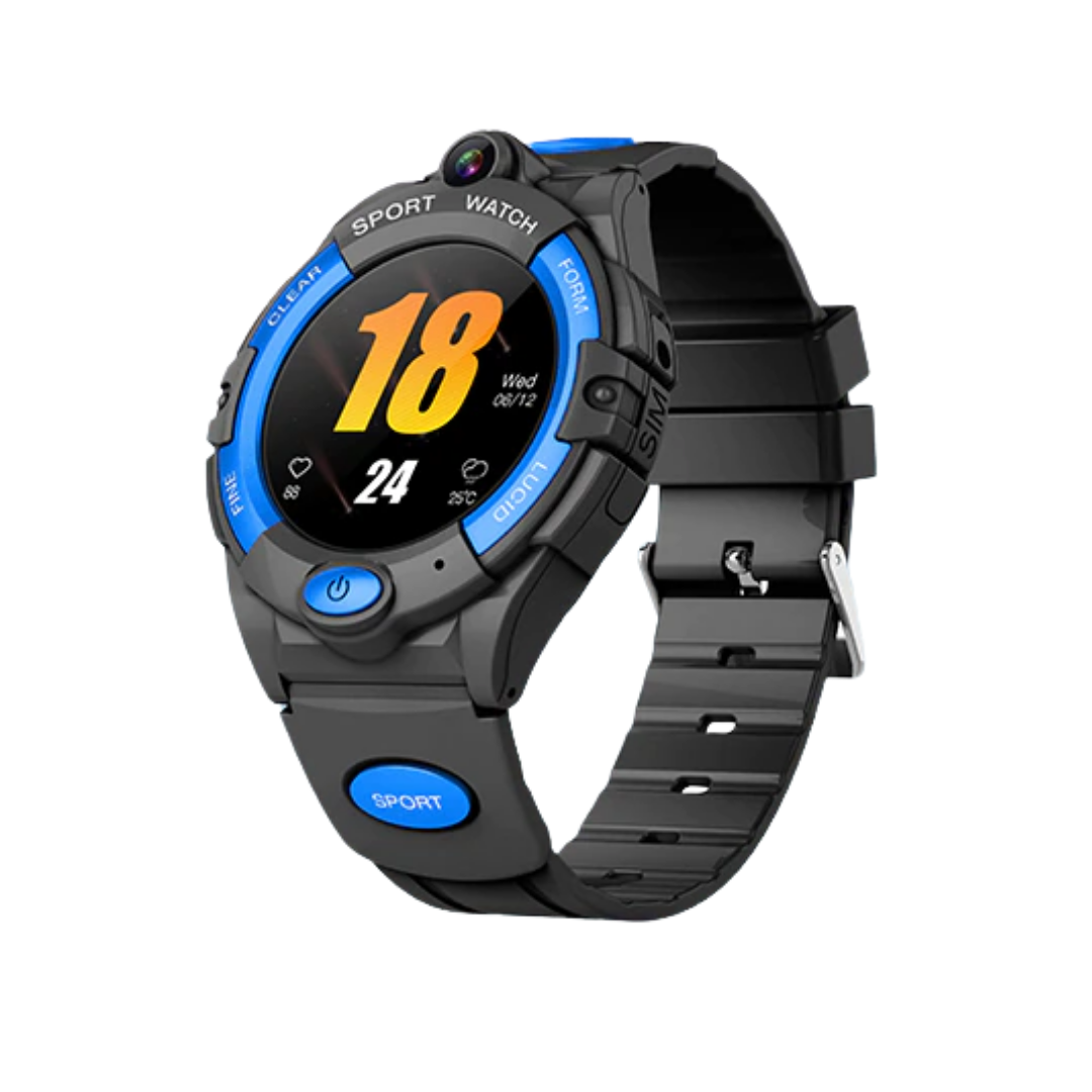 4G Kids GPS Tracking Smart Watch With Camera & Heart Rate Monitor