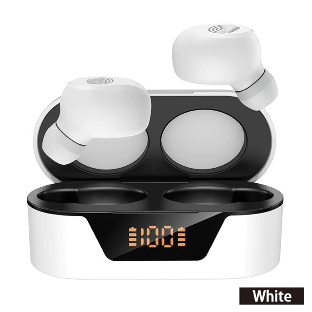 Smart Touch Wireless Earphones With Charging Case