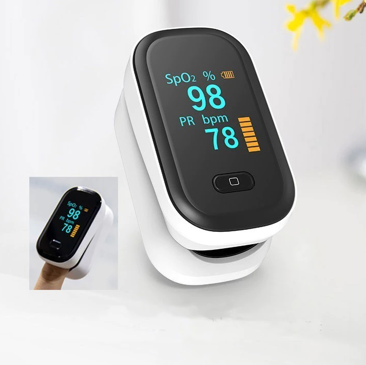New Medical Portable Multi-Function Finger Pulse Oximeter