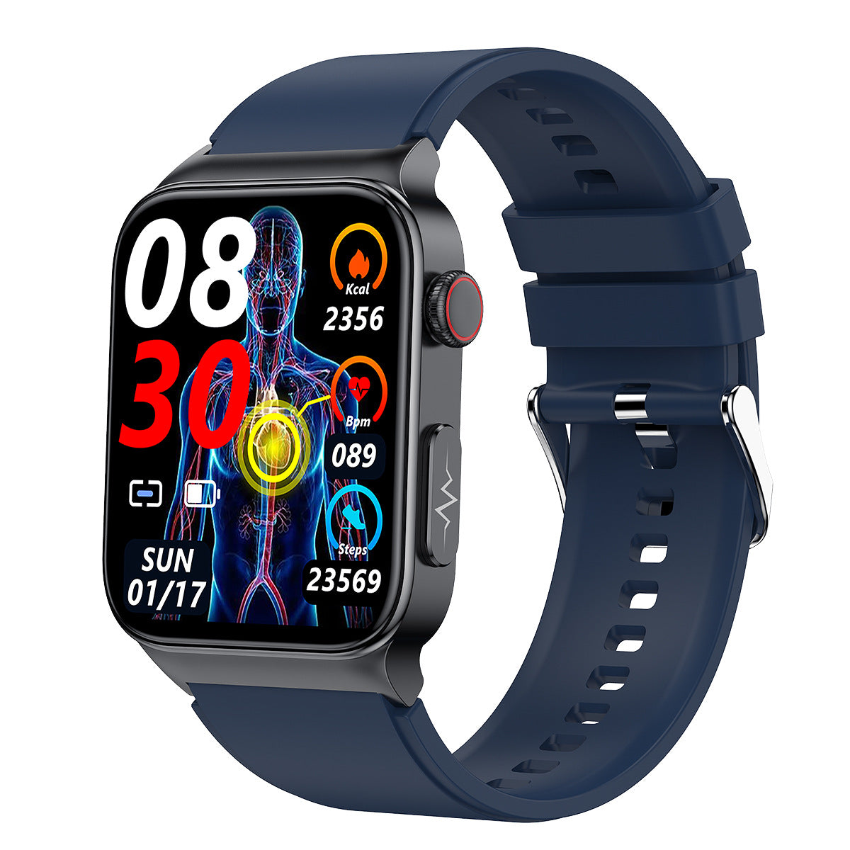 High-End ECG and Blood Sugar Monitoring Sports Bluetooth Smart Watch  Smartwatch Activity Fitness Tracker Apple Watch Series Fitbit Versa Sense 2  3 4 5 6 7 8 9