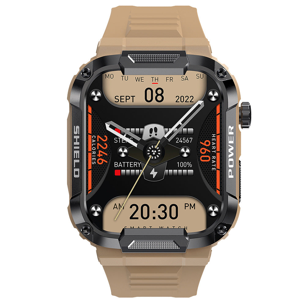 Rugged Military Bluetooth Fitness Activity Tracker Smart Watch