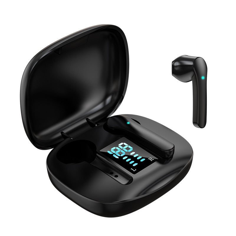 Bluetooth Wireless Power Display Stereo Waterproof Earphones