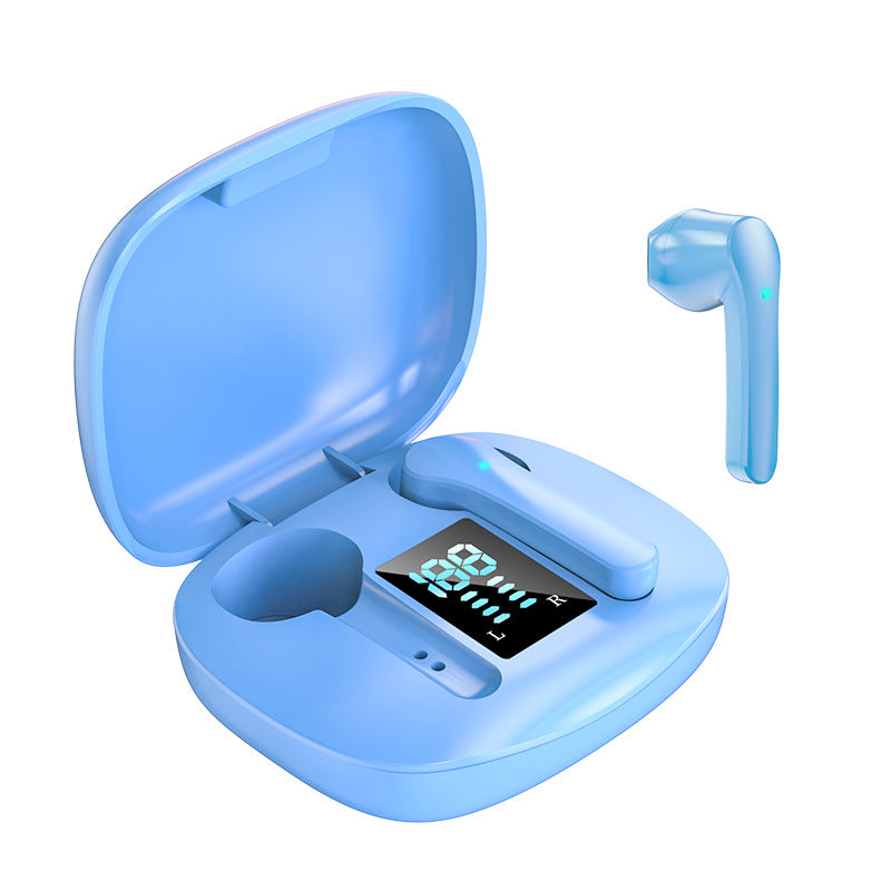 Bluetooth Wireless Power Display Stereo Waterproof Earphones