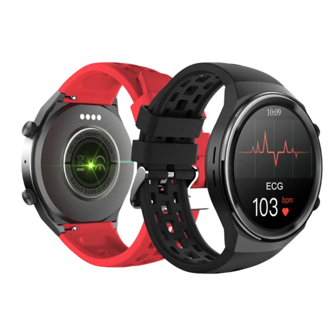 Intelligent Android ECG Heart Rate Fitness Smart Watch