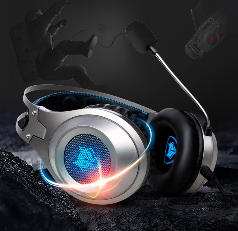 Gamer Headphones Mobile Phone PS4 Xbox PC with Mic