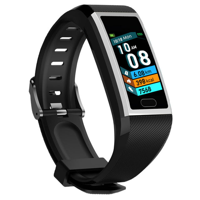 Silver Lining Smart Wristband Watch Fitness Tracker