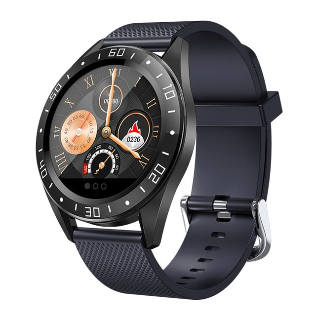 Business Casual Heart Rate Sleep and Weather Monitoring Smart Watch