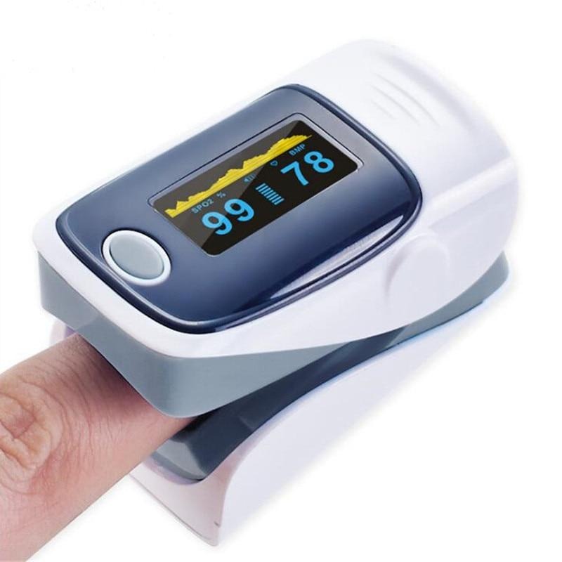 Portable Finger Pulse Oximeter Blood Oxygen