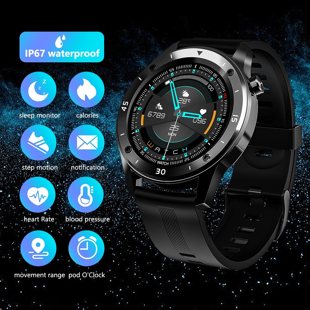 Slimy F22 Smart Watch 1.54inch Full Touch Screen IP67 Waterproof Smartwatch for Android IOS Phone