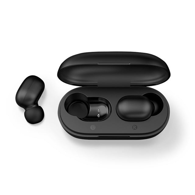 Fingerprint Touch Bluetooth Wireless Earphones With Noise Cancelling